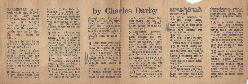 article by Charles Darby