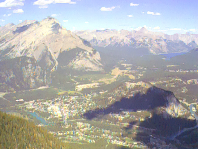 on top of the Rockies